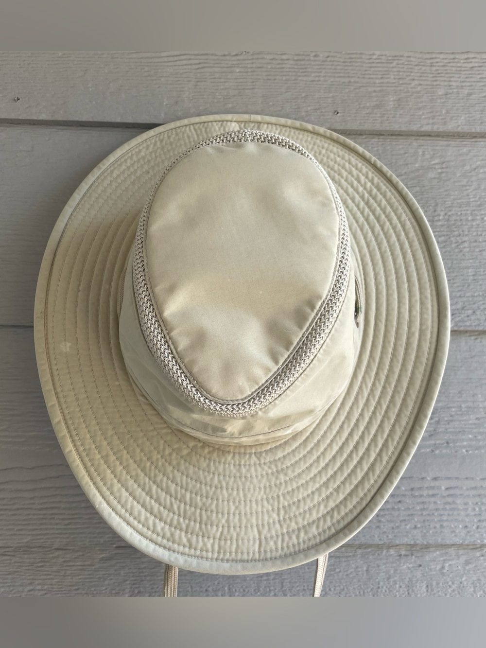 Tilley Endurables The Airflo Sun Hat LTM6 Khaki Cream Tan Size 7.5 Safari